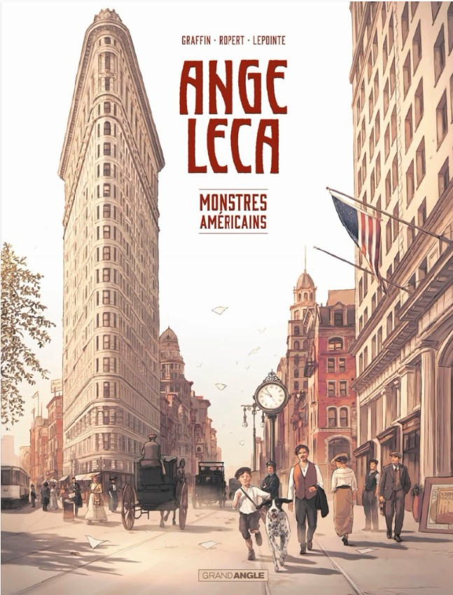 Couverture de Ange Leca -2- Monstres américains
