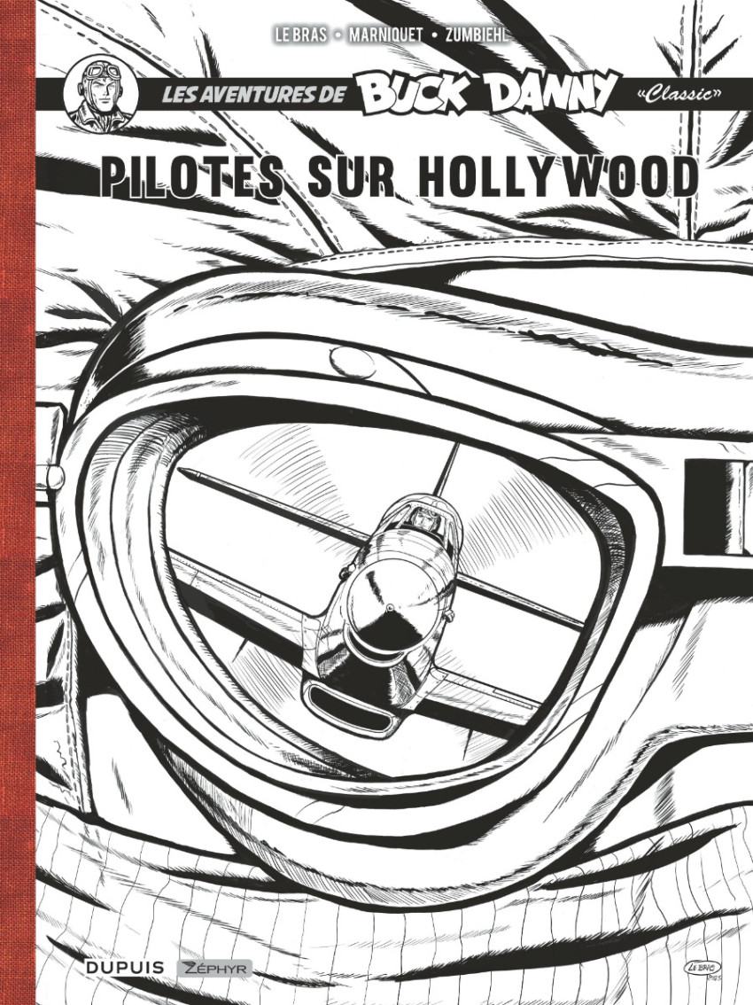 Couverture de Buck Danny « Classic » -INT03 TT- Pilotes sur Hollywood