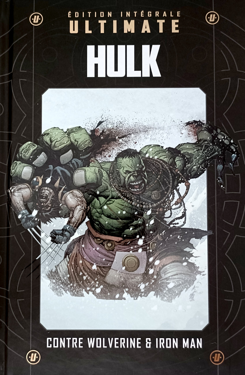 Couverture de Marvel Ultimate (Hachette collections) -28- Hulk - Contre Wolverine & Iron Man