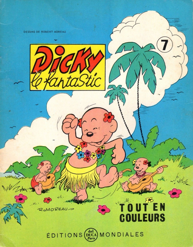 Couverture de Dicky le fantastic (2e Série - tout en couleurs) -7- En Afrique
