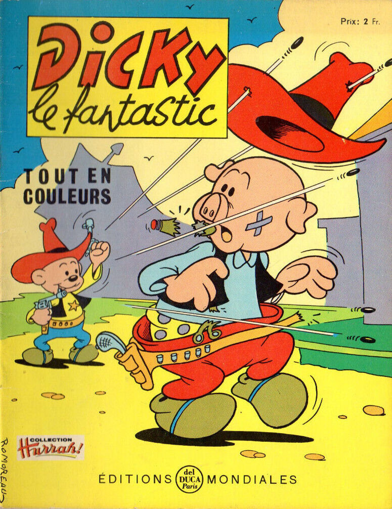 Couverture de Dicky le fantastic (2e Série - tout en couleurs) -24- La Valise ensorcelée