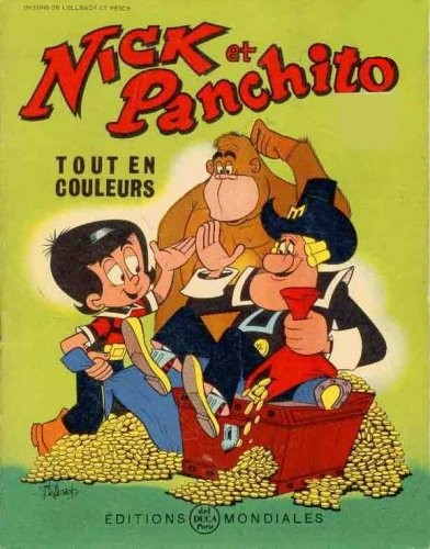 Couverture de Nick et Panchito -5- Le Sac de Cinq-Louis