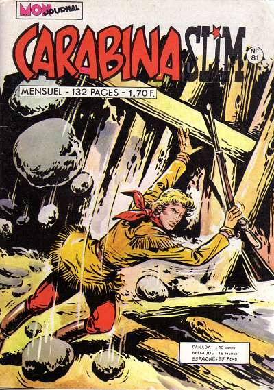 Couverture de Carabina Slim -81- Le piège