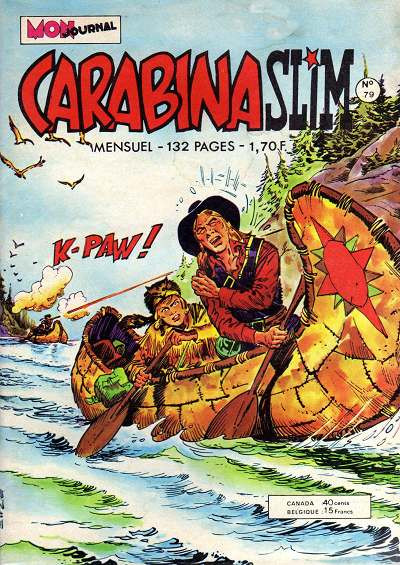 Couverture de Carabina Slim -79- Deux yeux au beurre noir