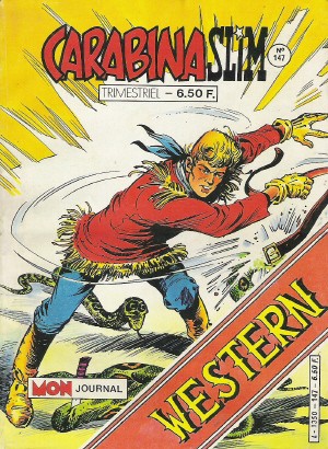 Couverture de Carabina Slim -147- Le grand serpent