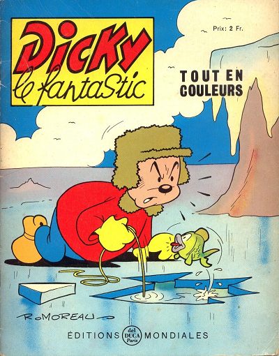 Couverture de Dicky le fantastic (2e Série - tout en couleurs) -12- Dicky au pôle nord