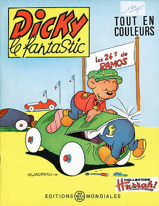 Couverture de Dicky le fantastic (2e Série - tout en couleurs) -53- Aux courses
