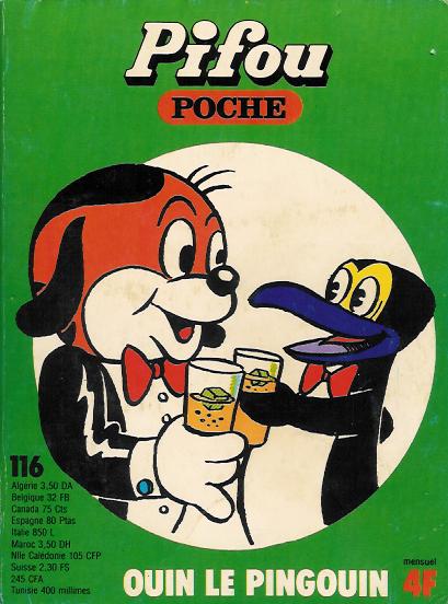 Couverture de Pifou (Poche) -116- Ouin le pingouin