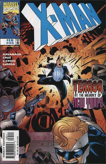 Couverture de X-Man (1995) -35- Messiah complex part 2 : media blitz