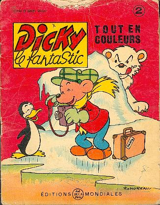 Couverture de Dicky le fantastic (2e Série - tout en couleurs) -2- Dicky spéléologue